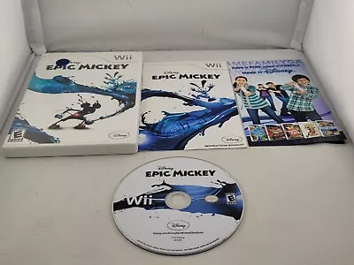 Epic Mickey Disney's For Nintendo Wii Complete In Great Shape • $9.49