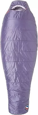 Big Agnes Anthracite 20 Women's Sleeping Bag Lavender Long • $39.89