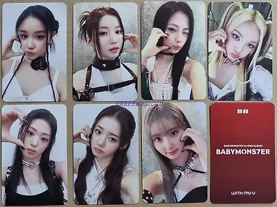 BABYMONSTER BABYMONS7ER 1st MINI ALBUM WITHMUU POB PHOTOCARD PHOTO CARD ONLY • $5.99