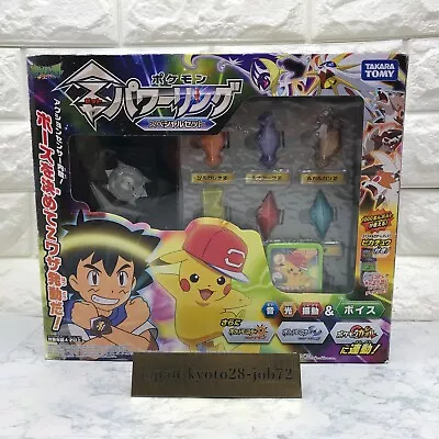 $168.42 • Buy Pokemon Z Power Ring Special Set Ring & 3 Crystals Takara Tomy