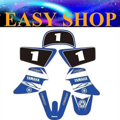 No. 1 Blue Stickers Decal FOR Fairing YAMAHA PEEWEE 50 PW50 PY50 PIT DIRT BIKE • $26.92