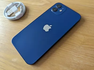 Apple IPhone 12 64GB Blue Unlocked • £210