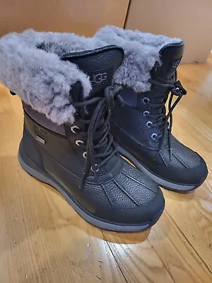 UGG Adirondack III Size 5 M Women's Snow Boots - Black • $128