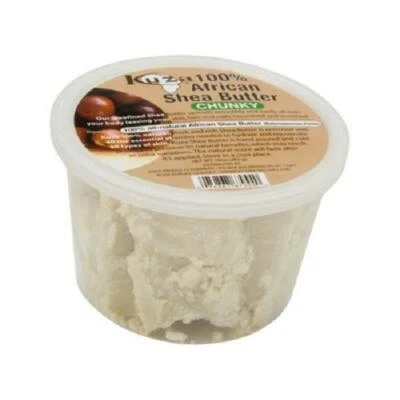£11.29 • Buy KUZA 100% AFRICAN SHEA BUTTER WHITE CHUNKY 10oz + FREE TRACK DELIVERY