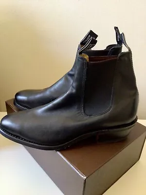 RM Williams Black Comfort Craftsman Men's Boots. Size 9G. RRP $649. Brand New • $359