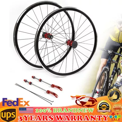 700C Ultralight Road Bicycle 7/8/9/10/11Speed Front&Rear Wheelset Bike Wheel Set • $102.61