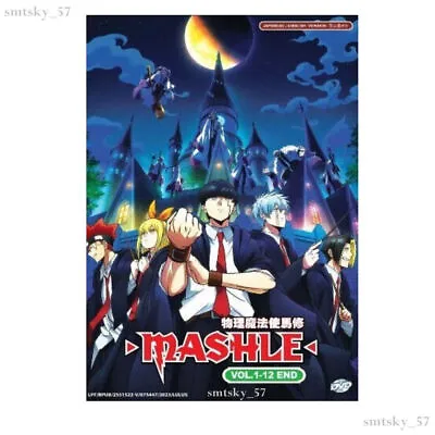 Anime DVD Mashle: Magic And Muscles Vol.1-12 End English Dubbed • £20.66