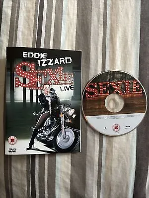 Eddie Izzard - Sexie (DVD 2003) ONLY DISC & COVER. NO CASE. FREE 📮 POST • £1.70