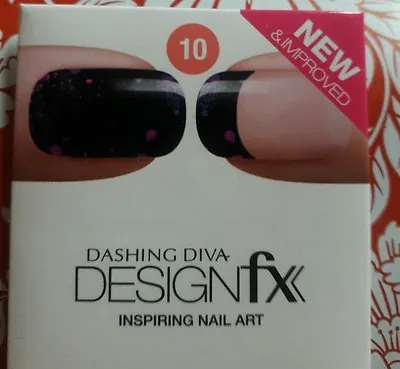 Lava Dust Dashing Diva Design Fx Nail Wraps Dashing Diva Nail Appliques • £13