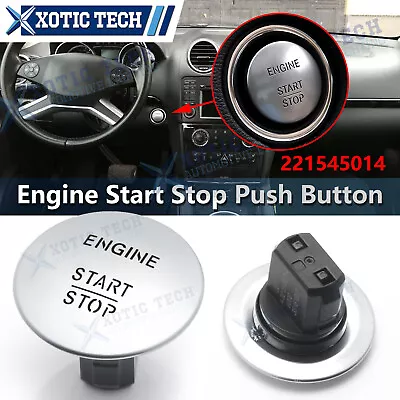 OE Mercedes Benz Push To Start Button Keyless Go Engine Start Stop Push Button • $14.99