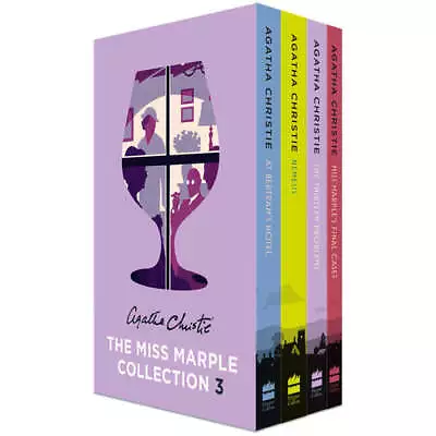 Miss Marple Mysteries Series Books 11-14 4 Books Set By Agatha Christie • £19.94
