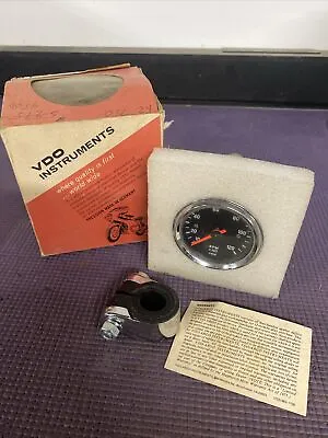 Vintage Motorcycle VDO 12K RPM 2 3/8  Motorcycle Tachometer NOS Cafe Racer KZ Z1 • $99