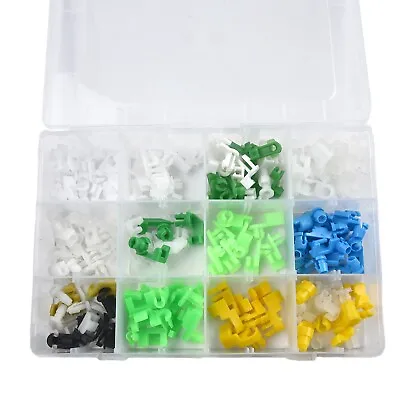 Door Lock Rod Clips Auto Parts Kit Plastic Replacement Set Side Fasteners • $20.75