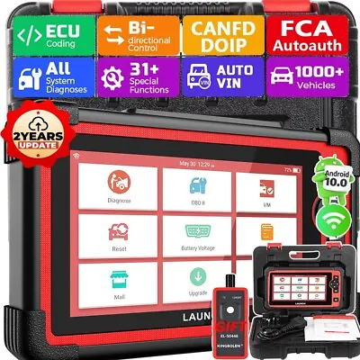 LAUNCH CRP919E PROS ELITE Car OBD2 Scanner Bi-directional Diagnostic Coding Tool • £376