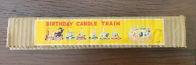 Birthday Candle Train Cake Decoration Monkey Animal Train Vintage Japan 50s • $15