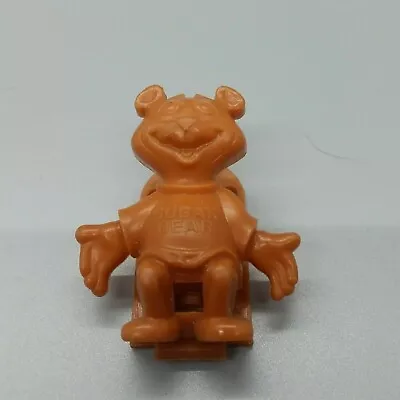 Vintage Sugar Crisp Sugar Bear Cereal Prize Brown Clicker Flipping Toy • $12.99