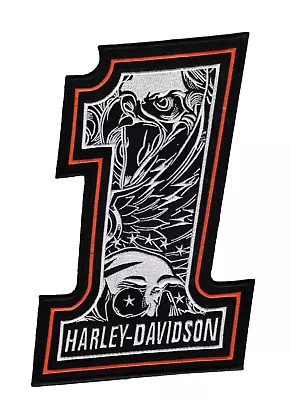 Motorcycle Harley-Davidson-1 Patches Emblem Back Biker Vest ONE Big Riding Patch • $29.99