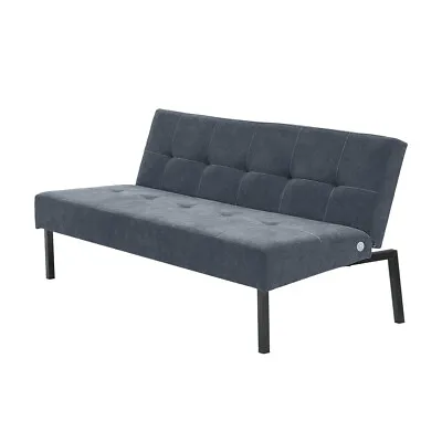 Budget Sofa Bed Futon Foldable Modern Couch Sleeper Bed Linen Fabric Living Room • $139.99