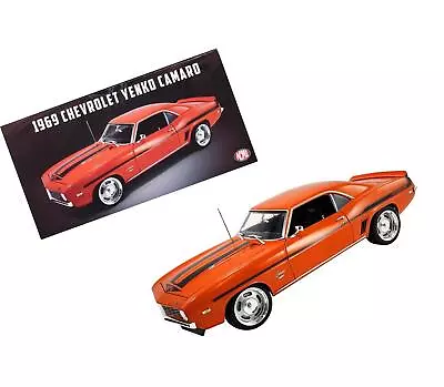 1969 Chevrolet Yenko Camaro Grabber Orange With Black Stripes Limited Edition To • $153.94