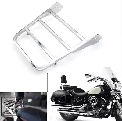 $34.41 • Buy Motorcycle Sissy Bar Luggage Rack For Yamaha V-Star 650 1100 Classic Dragstar