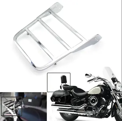 Motorcycle Sissy Bar Luggage Rack For Yamaha V-Star 650 1100 Classic Dragstar • $39.88