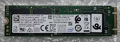 £26.99 • Buy Intel SSDSCKKF512G8 DP/N 0GGRW 512GB SATA M.2 2280 Dell HP Lenovo Laptop Pc