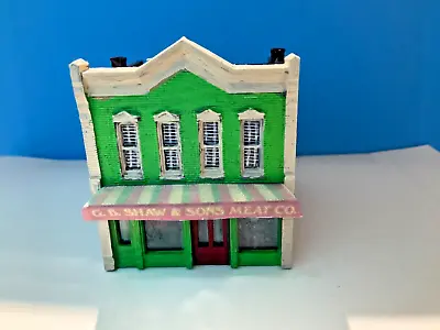 N Scale   DPM Building C.B. SHAW & SONS MEAT CO.. • $22.50