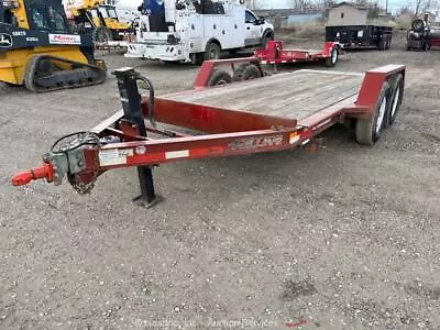 2012 Felling FT-12-IT 12' Flat Bed Tilt Deck Equipment Trailer T/A Bidadoo • $1484