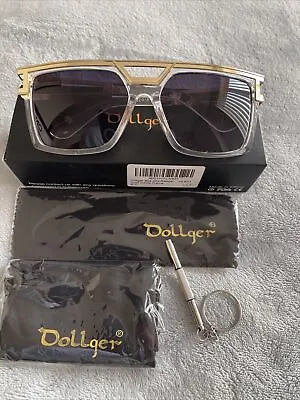 Dollger Retro 80's Rapper -  Retro Sunglasses With UV400 Protection - UNISEX • £9