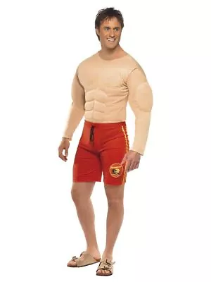 Smiffys Baywatch Lifeguard Costume Red (Size L) • $37.23