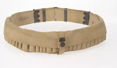 Pre-WWI Navy Mills 'Eagle Snap' Primer Cartridge Belt • $375