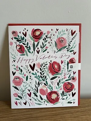 Quill & Ink Paula Reece Happy Valentines Day Card With Envelope • £2.50