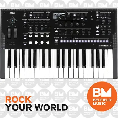 Korg Wavestate MK2 Synthesiser Sequencing Synth MKii - Brand New -Belfield Music • $1249