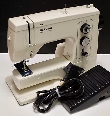 Vintage ¾ Size BERNINA Matic 801 Sewing MACHINE • Works • Denim TESTED • CLEAN! • $200