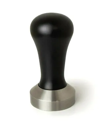 Flat Stainless Coffee Tamper For La Pavoni ø 49mm Black Handle Pre Millennium • $39.50