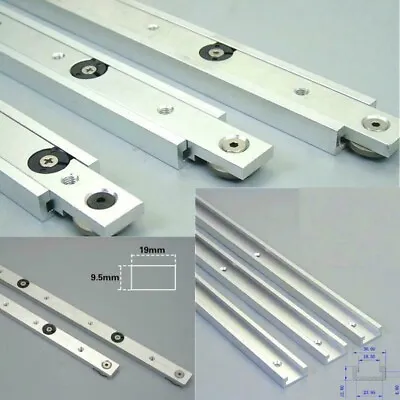 T-Track Miter T-Slot Slider Bar Table Saw Gauge Aluminium/Alloy Woodworking Tool • $16.73