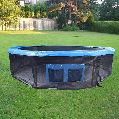 6ft 8ft 10ft 12ft 13ft 14ft Trampoline Base Skirt Safety Enclosure Surround • £16.99