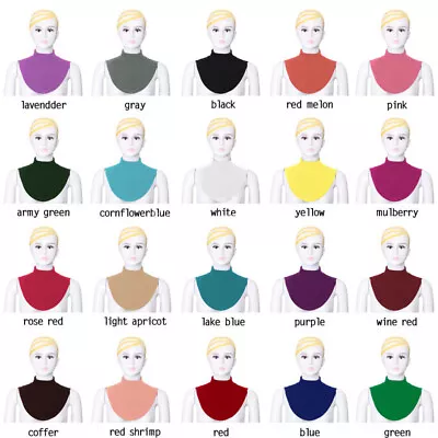 Islamic Neck Cover Underscarf Inner Hijab Lovely Stretchy Jersey Material • £3.62