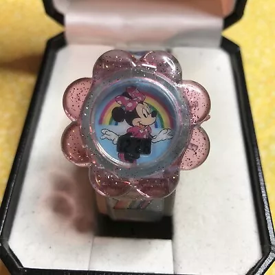 Kids Watch Minnie Mouse Accutime MNH40008BU NEW BATTERY • $14.99