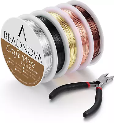 Beading Bead Stringing Wire Lot For Jewelry Making Supplies And Craft - 25 Gauge • $11.16