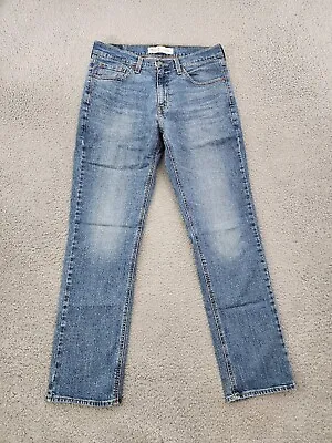 Levis Strauss Jeans Mens 32X30 Blue Denim Pants Straight Athletic Fit S67 Adult • $11.50