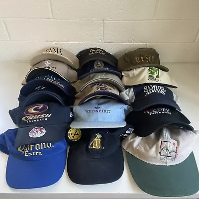 LOT OF 23 Vintage Advertising Snapback Hats Trucker Caps Adjustable • $75