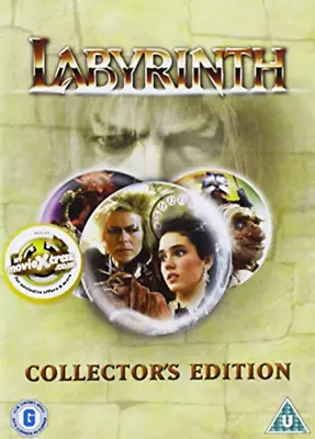 Labyrinth DVD Action & Adventure (2004) David Bowie Quality Guaranteed • £2.12