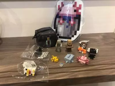 Minecraft Goods Lot Of Set Mascot Pouch Figure Key Chain Game Character • $37.20