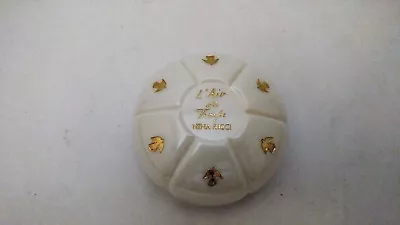 EMPTY Nina Ricci Paris Plastic Powder Container - France - L'Air Du Temps  • $3.25