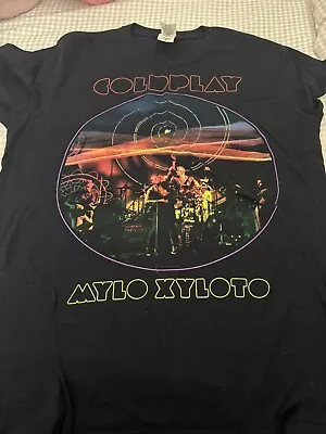 COLDPLAY MYLO XYLOTO TOUR 2012 Medium T-SHIRT  • $35