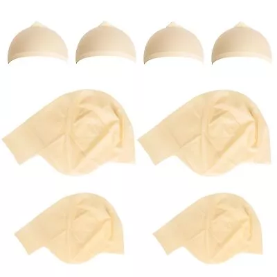 Iceyyyy 8 Piece Bald Caps For Adults - Latex Bald Cap With Head Cap Costume A... • $24.92