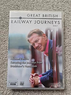 Great British Railway Journeys Dvd - Series 1 - Bbc - Michael Portillo • £3.99