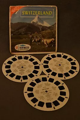 Sawyer's View Master Switzerland 3 Reels B1851-B1853 Nations Of The World • $9.99