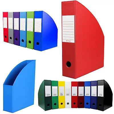 £5.90 • Buy Document File Shelf Rack Desktop Magazine Holders Desk Organiser OfficeCentre® 